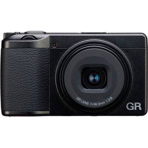 Ricoh - GR III HDF - Digitale Camera - Zwart - APS-C CMOS-sensor