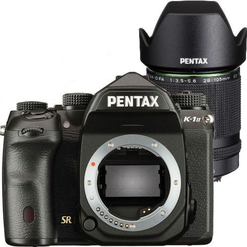 Pentax - K-1 II - Spiegelreflexcamera - Inclusief 28-105mm - Zwart