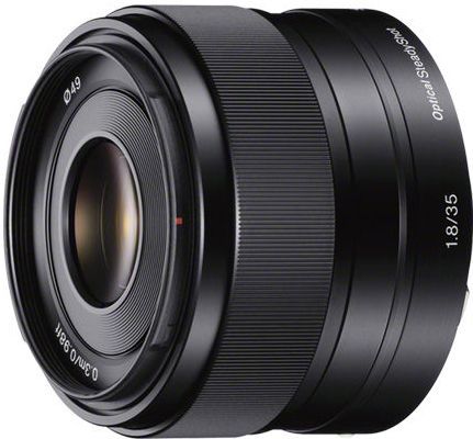 Sony E 35mm F1.8 OSS - Prime Groothoeklens - Zwart