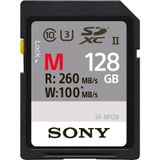 Sony SD Kaart 128GB - Professional - UHS-II - R260 W100