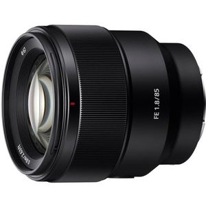 Sony SEL85F18 85mm F/1.8-22 Medium-telefoto vaste Prime cameralens, zwart