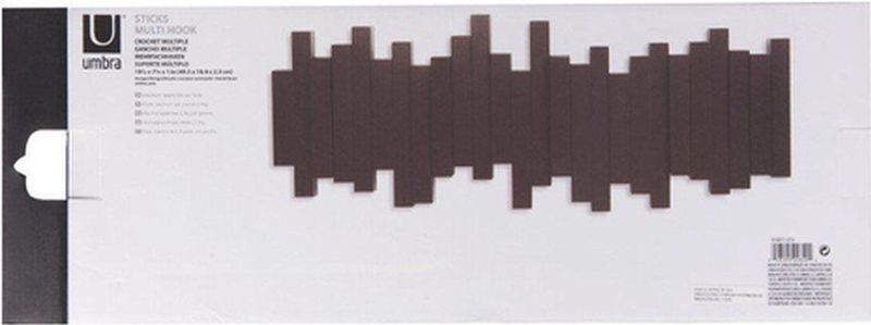UMBRA STICKS Multi HOOK - Espresso