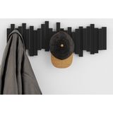 Umbra - Sticks - Handdoekhaak - Zwart - Kunststof