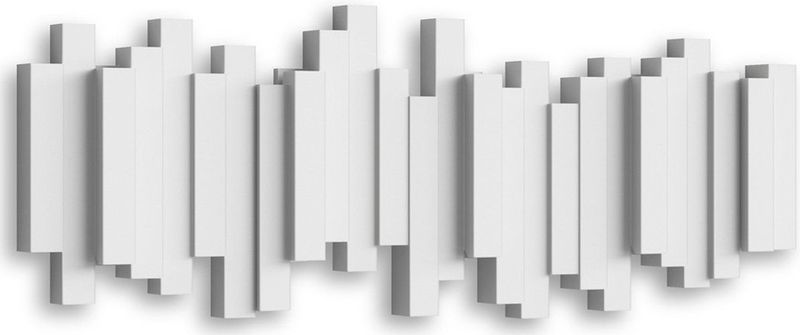 Umbra - Sticks - Handdoekhaak - Wit - Kunststof