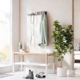 Umbra - Flip - Handdoekhaak - Hout/Nikkel - Inklapbare Haken