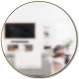 Umbra - Hubba Spiegel - Goud - Glas - 86x86x3cm