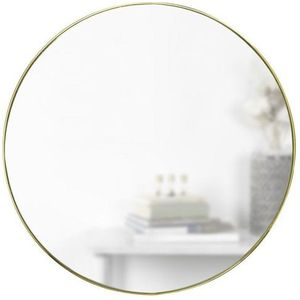Umbra - Hubba Spiegel - Goud - Glas - 86x86x3cm