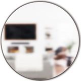 Umbra - Hubba Spiegel - Metallic Titanium - Glas 86x86x3cm