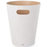 Umbra - Woodrow - Vuilnisbak - Wit/Naturel - Multiplex