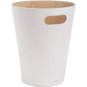 Umbra - Woodrow - Vuilnisbak - Wit/Naturel - Multiplex