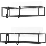 UMBRA - Cubiko - Doucherek - Set van 2 - 32x12x6 cm - Roestvrij Metaal