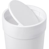 Umbra - Touch - Afvalbak - Wit - Polyester - 6 Liter