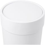 Umbra - Touch - Afvalbak - Wit - Polyester - 6 Liter