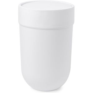 Umbra - Touch - Afvalbak - Wit - Polyester - 6 Liter