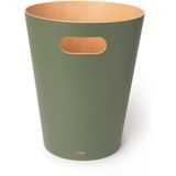 Umbra - Woodrow - Afvalbak - Groen - Hout - 7.5 Liter