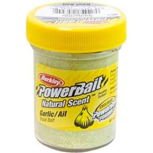 Berkley Powerbait Trout Bait Natural Scent Glitter Garlic (50 g)