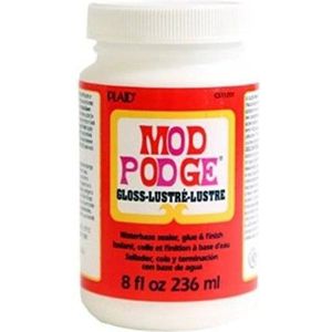 Mod Podge - Glanzend - Lijm en Vernis - 236ml - Geschikt voor Alle Materialen