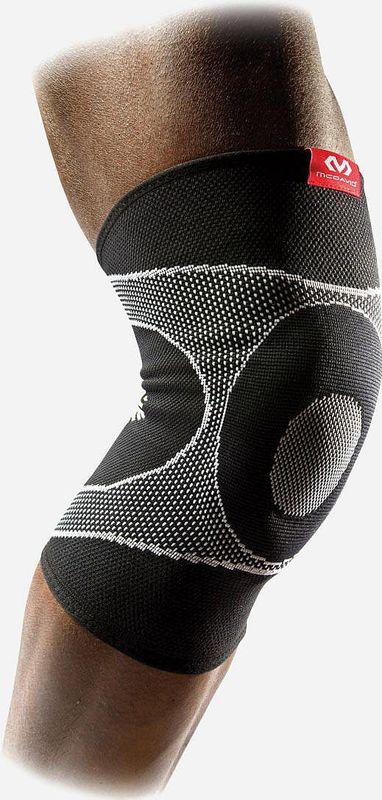 McDavid - Elastische Kniesleeve - Zwart - Met Gelpadding