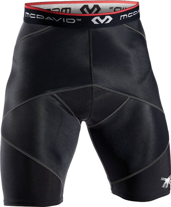 Cross compressieshort met heupband