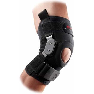 Knie ondersteunende brace met polycentrische scharnieren