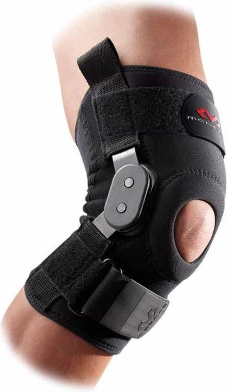 McDavid - Kniebrace met Scharnier - Zwart