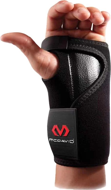 McDavid Carpale Tunnel Pols Support Rechts - One size - Zwart