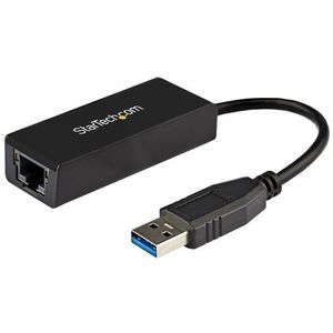 StarTech.com USB 3.0 naar Gigabit Ethernet Netwerk Adapter, 10/100/1000 Mbps, USB naar RJ45, USB 3.0 naar LAN Adapter, USB 3.0 Ethernet Adapter (GbE), TAA Compliant