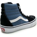 Vans - Sk8-Hi - Leren Sneakers - Blauw - Plat - Veters - Casual