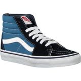 Vans - Sk8-Hi - Leren Sneakers - Blauw - Plat - Veters - Casual