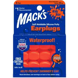 Macks Earplugs kids 6paar