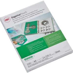 GBC Organise Lamineerhoes A4 2 x 125 =250Mic (100)