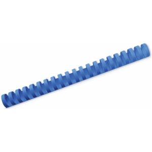 Bindrug GBC 16mm 21rings A4 blauw 100stuks