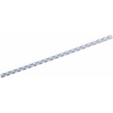GBC Plastikbinderücken 12mm 21 Ringe weiß VE=100 Stück
