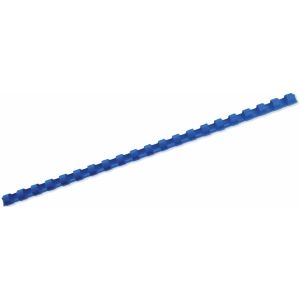 GBC® Binderücken, Plastik, Ø 8 mm, 100 Stück, blau