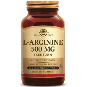 Solgar - L-Arginine - 500 mg - 50 Capsules