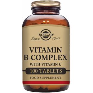 Solgar Vitamine B-complex met Vitamine C Tabletten