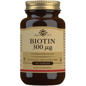 Solgar Biotine 300 mcg Tabletten