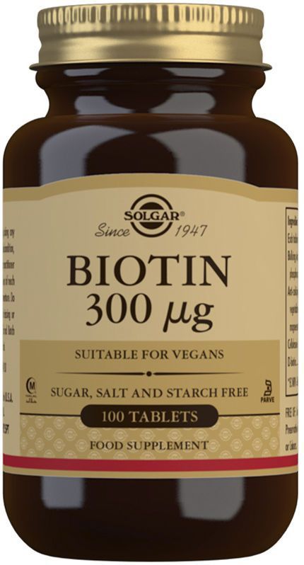 Solgar Biotine 300 mcg Tabletten