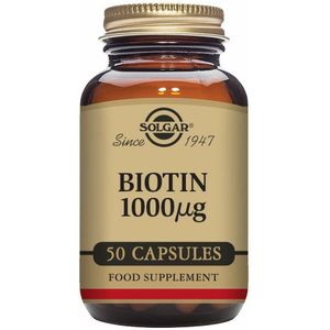Solgar Biotine 1000 mcg Capsules