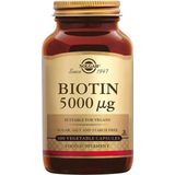 Solgar Biotine 5000mcg - 100 Capsules - Vrij van Gluten en Zuivel