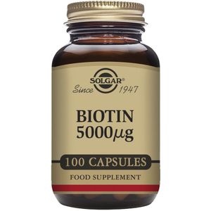 Solgar Biotine 5000mcg (100 capsules)