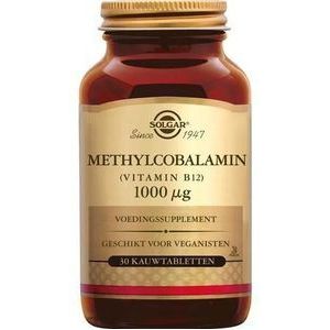Solgar - Methylcobalamin - Vitamine B - 1000 mcg - 30 Nuggets