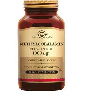 Solgar Methylcobalamin Vit. B 12 Comp 30X1000Mcg  -  Solgar Vitamins
