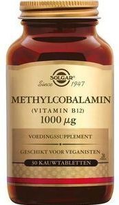 Solgar - Methylcobalamin - Vitamine B - 1000 mcg - 30 Nuggets