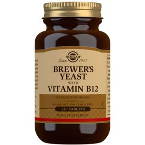 Biergist - 250 Tabletten - Met Vitamine B12 - Voedingssupplement