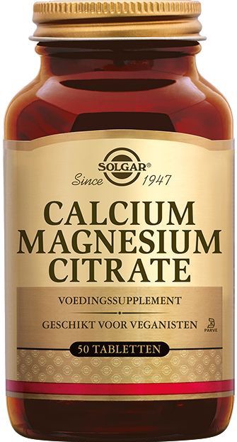 Solgar Calcium Magnesium Citraat Tabletten
