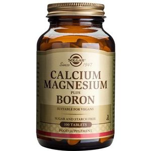 Solgar - Calcium Magnesium Plus Boron - 250 Tabletten