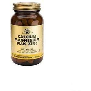 Solgar Calcium Magnesium plus Zinc 250tab
