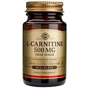 Solgar L-Carnitine 500 mg (30 tabletten)