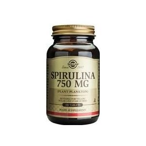 Solgar - Spirulina - 80 Capsules - 750 mg - Plantaardig